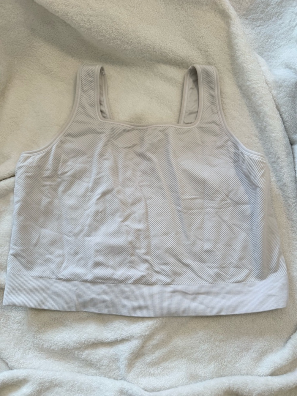 all in motion White Padded Sports Bra Tank